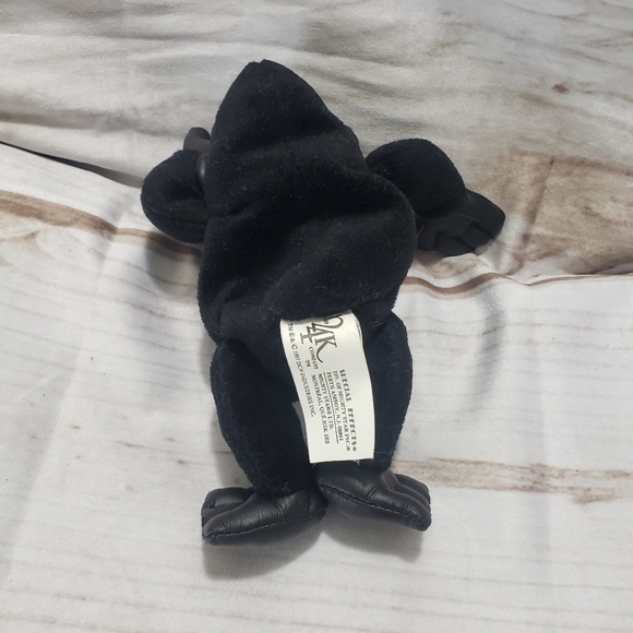 The 24K Company Beenie Boppers Ramon Gorilla Plush 6 Inch Year 1997 Faux Leather - Picture 4 of 7